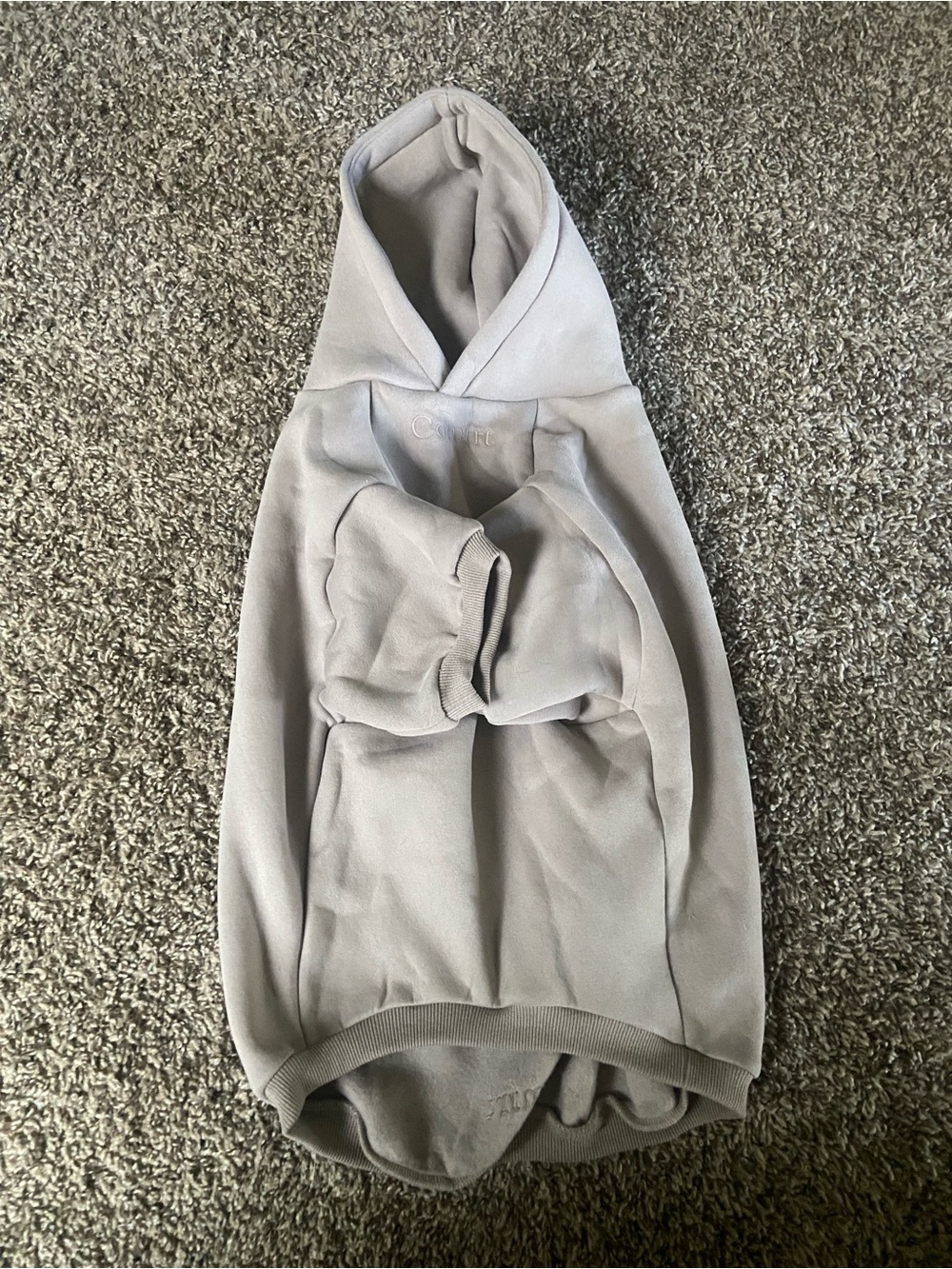 New Dog Cozy taupe 3xl Hooded Sweatshirt